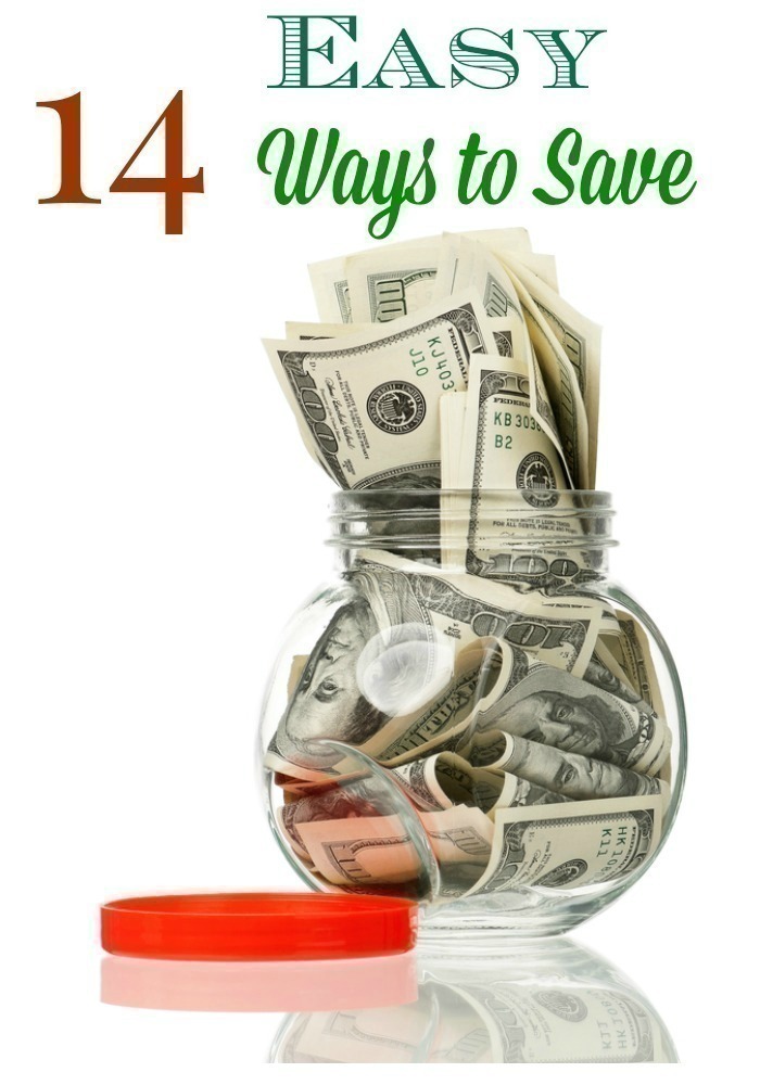 14 Easy Ways to Save