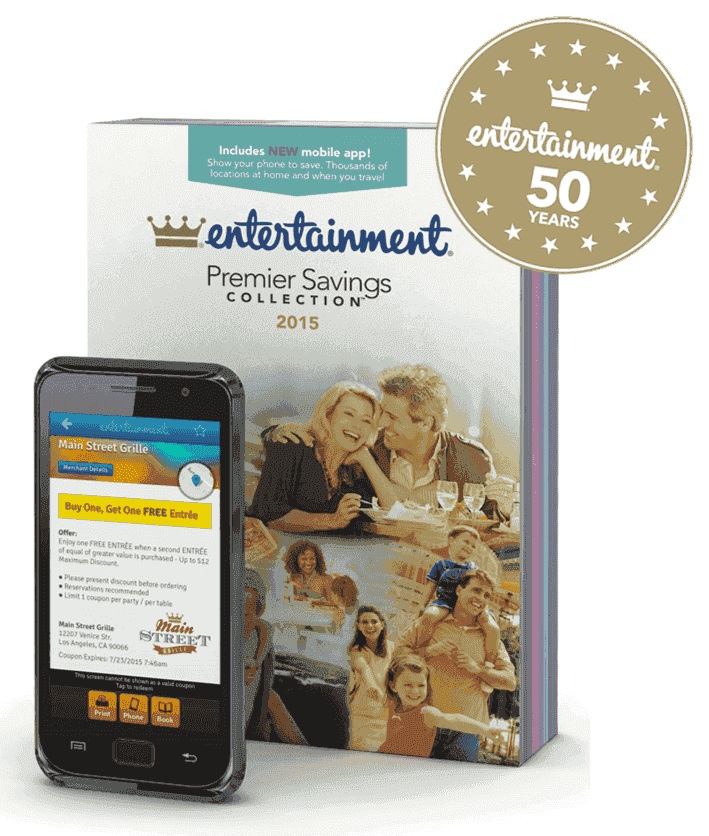 2015 Entertainment Book $8 + FREE Shipping {Select States ONLY}