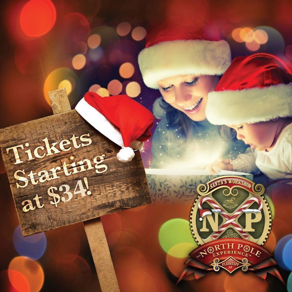 Tickets to the North Pole Experience as low as $34 {Dates are Filling Up Fast}