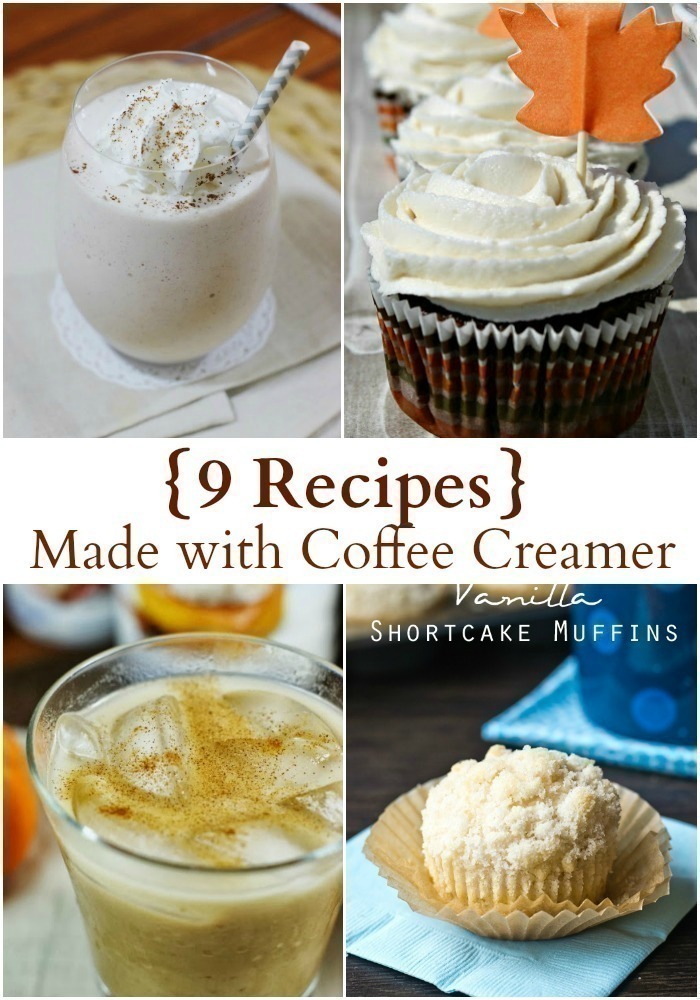 9 Recipes Made with Coffee Creamer {+ 8 Unique Ways to Use Too Much!}