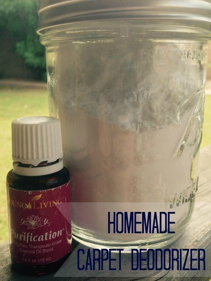 Homemade Carpet Deodorizer with Essential Oils