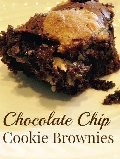 Easy Chocolate Chip Cookie Brownies