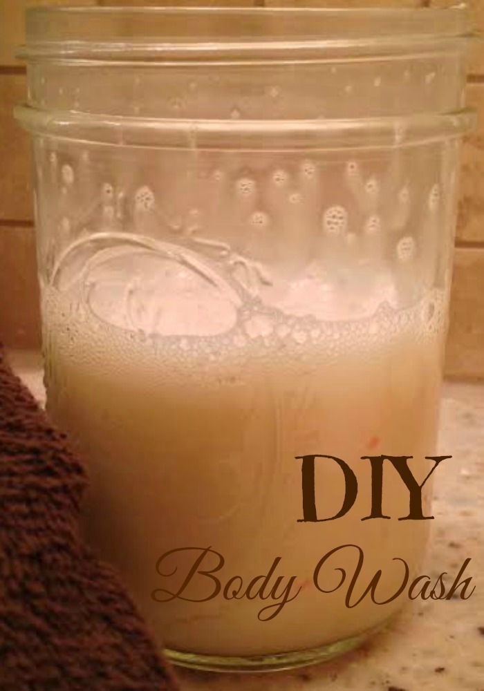 Homemade Body Wash Recipe with Essential Oils