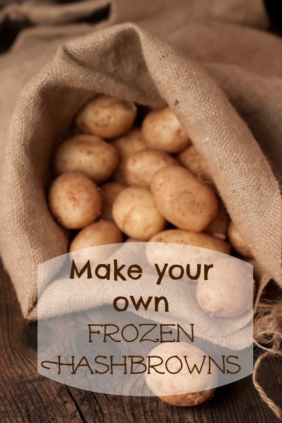 Make your Own Frozen Hashbrown Potatoes