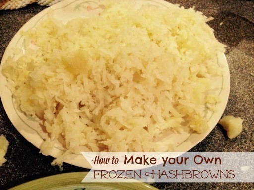 How to Make & Freeze Hash Brown Potatoes ~ TheCentsAbleShoppin.com