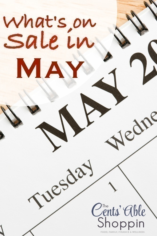 What’s on Sale in May