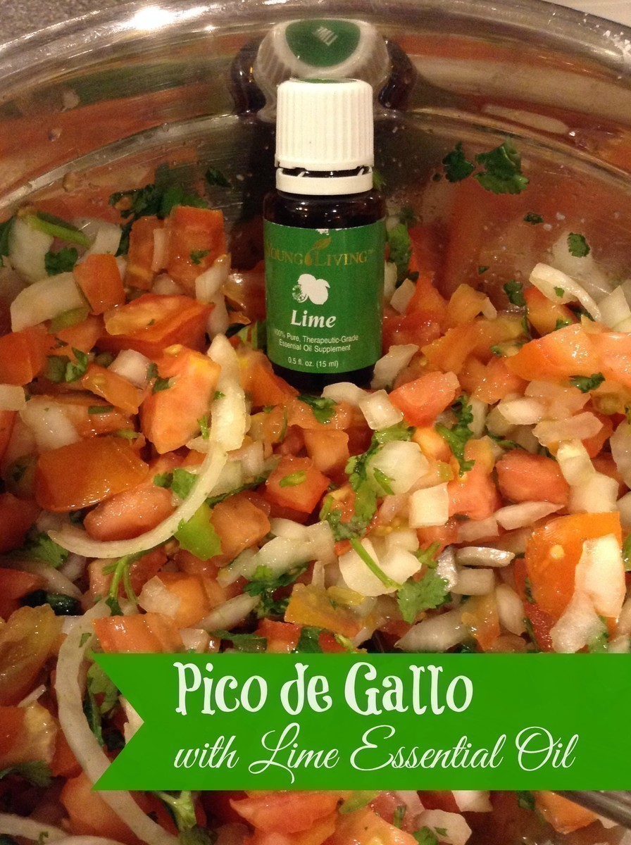 Pico de Gallo {with Lime Essential Oil}