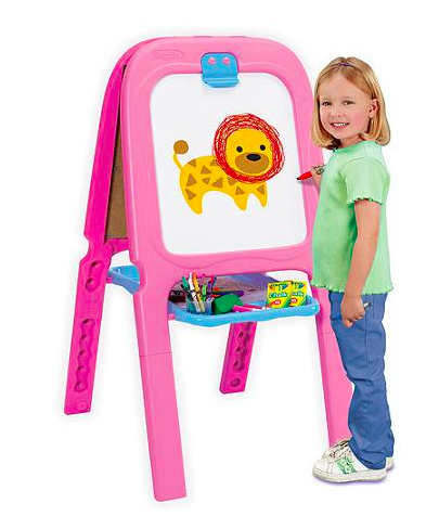 Walmart: Crayola Pink Double Easel just $14 + FREE Pick Up