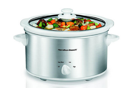 Sears: Hamilton Beach 4 qt Oval Slow Cooker $15.99