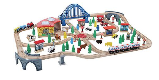 Walmart: 120 pc Train Set just $35 + FREE Pick Up
