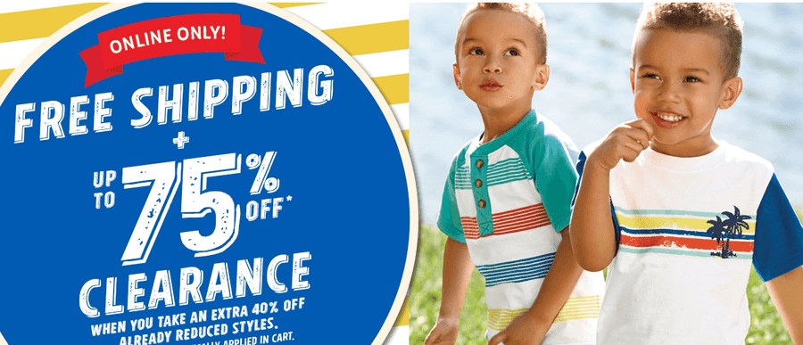 The Children’s Place:  Up to 75% OFF Sitewide | Uniformed Polos just $5 Shipped