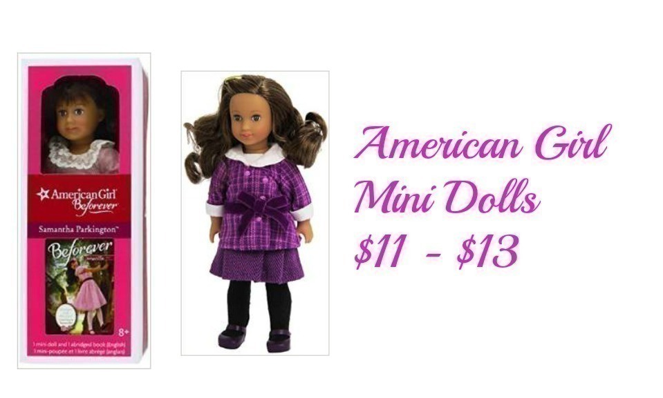 Amazon: American Girl Mini Dolls $11 – $13