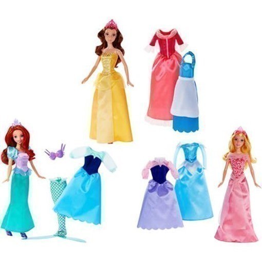 Walmart: Disney Princess Rags To Riches 12-piece 12" Doll and Dress Set just $17 {Reg. $40}