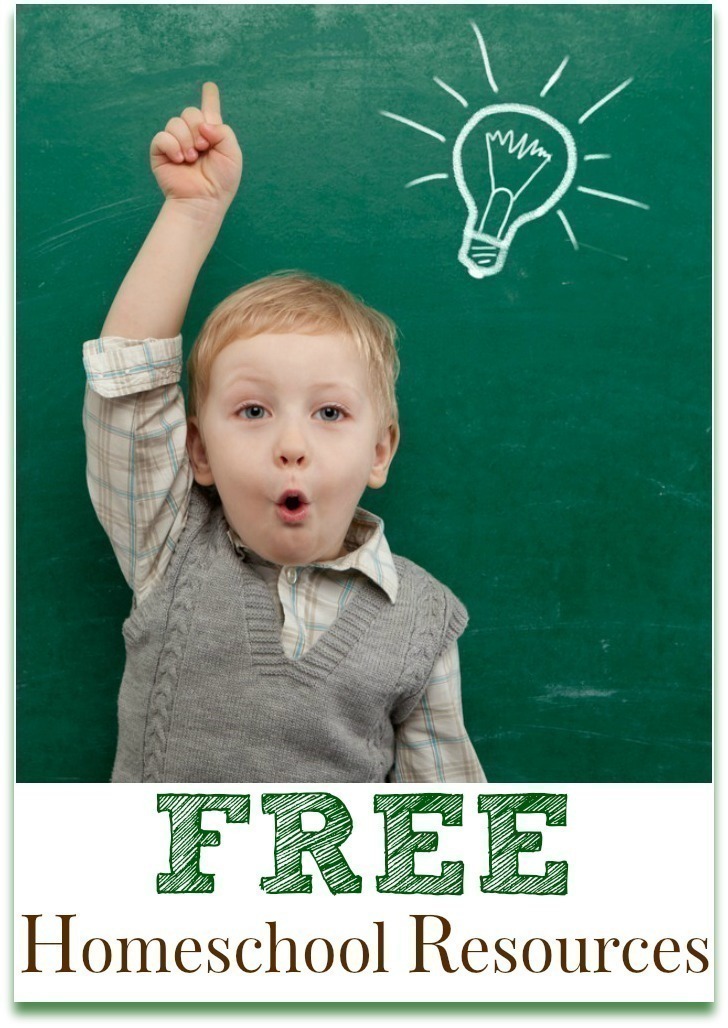 FREE Homeschool Resources for Week 7/19