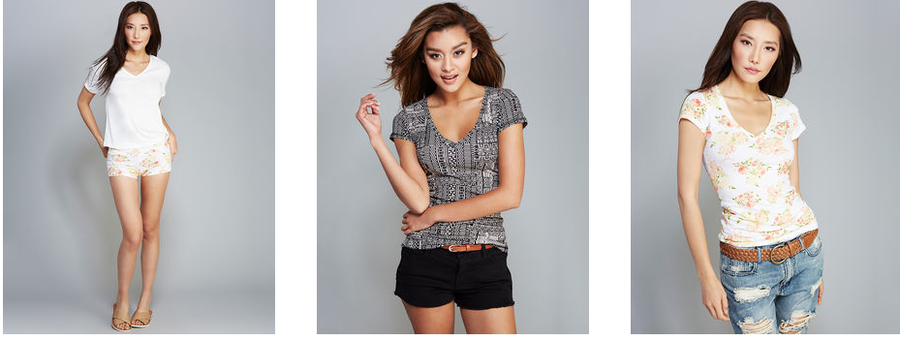 Wet Seal:  $.99 Shipping on ANY Size Order (+ Basic Tees just $4)