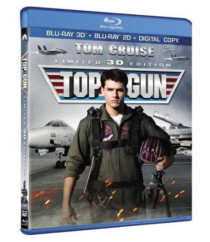 Top Gun (Blu-ray 3D + Blu-ray + DVD + Digital Copy) $6.88 + FREE Pick Up