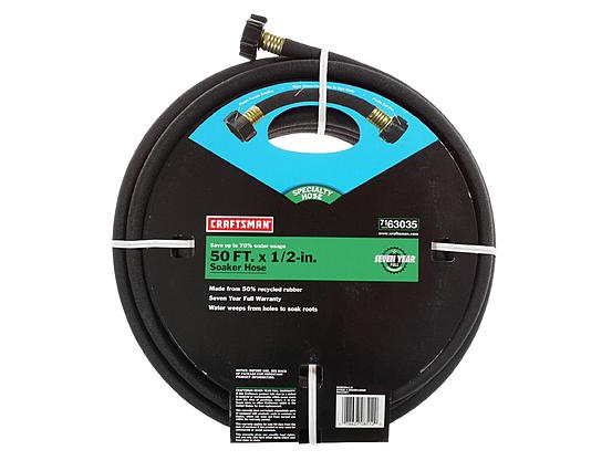 Sears: Craftsman 50′ Soaker Hose just $5.99