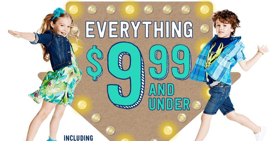 Crazy 8:  Everything $9.99 or Less {Matchables just $4}