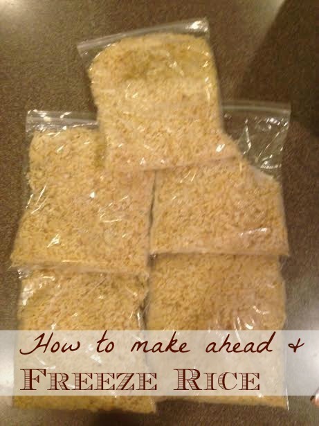 How to Make & Freeze Rice to Save Money on Meals