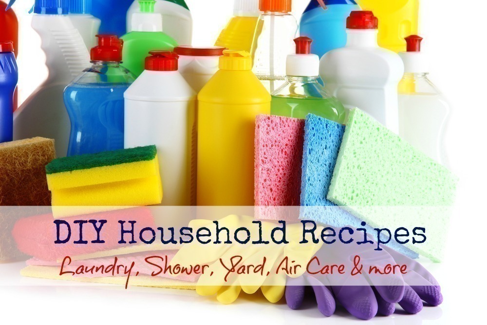 DIY Household Recipes {Ditch your Commercial Cleaners & Save HUGE}