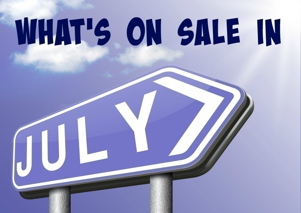What’s on Sale in July