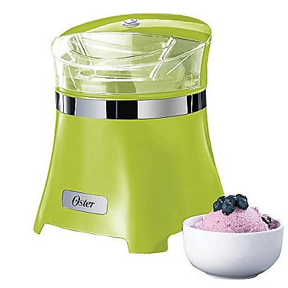 Staples: Oster 1.5qt Gel Canister Ice Cream, Frozen Yogurt & Sorbet Maker $26.99