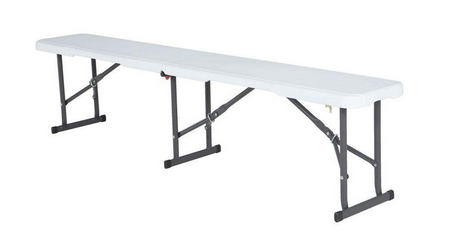 Home Depot: 6 ft. Fold-In-Half Bench just $40 {over 50% OFF}