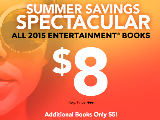 2015 Entertainment Books just $8 + FREE Shipping {Additional Books $5}