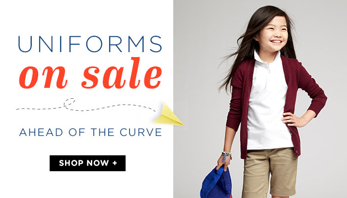 Old Navy Uniform Sale: 15% OFF = Prices as low as $5.10