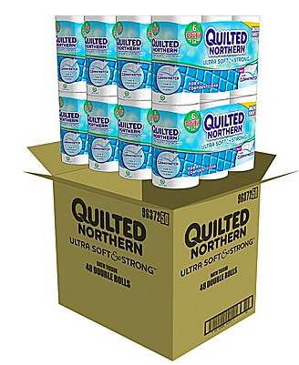 Staples: Quilted Northern Ultra Soft 48 Rolls/Case just $19.99