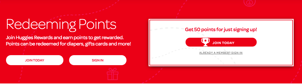 Huggies Enjoy the Ride Members: Redeem your Points for NEW Offers