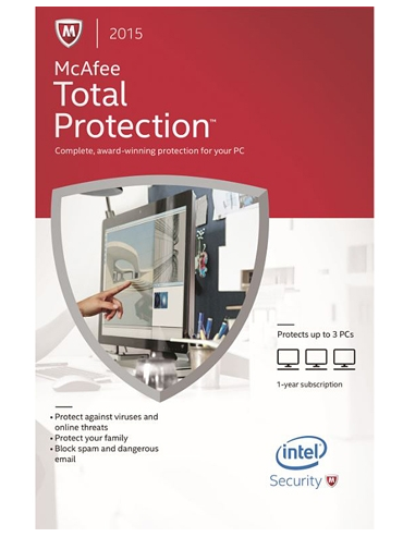 McAfee Total Protection as low as FREE {After Rebate}
