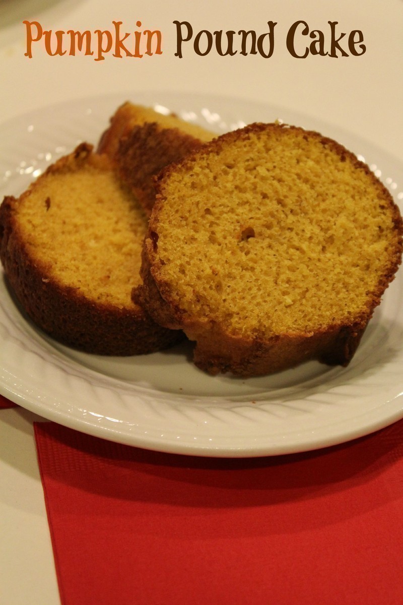 Pumpkin Pound Cake ~ TheCentsAbleShoppin.com