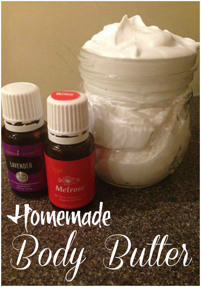 Easy Homemade Body Butter with Essential Oils