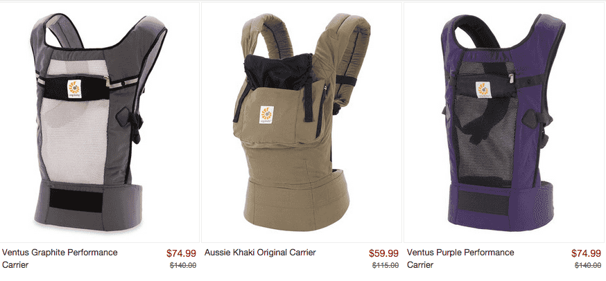 Zulily: Ergobaby Carriers as low as $59.99