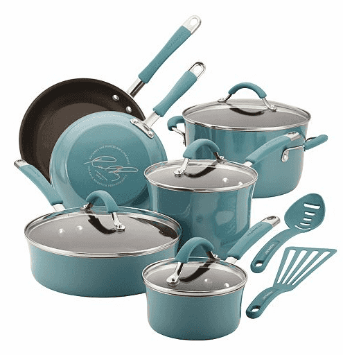 Kohl’s: Rachael Ray Cucina 12-pc. Hard-Enamel Cookware Set just $74 Shipped {After Rebate} + Earn $20 Kohl’s Cash