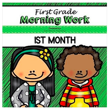 Educational Freebie: Morning Work Pack {Kinder & 1st}