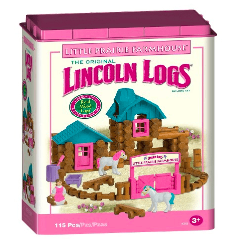 Target: Lincoln Logs Little Prairie Farmhouse just $18
