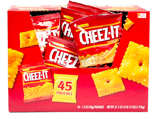 Boxed.com:  Cheez-It 45 ct Pouches just $11.49 + $15 off your 1st Order & FREE Shipping