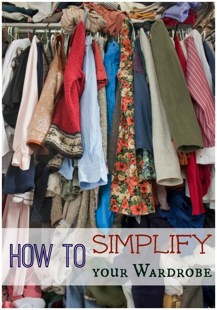 Simplify your Wardrobe