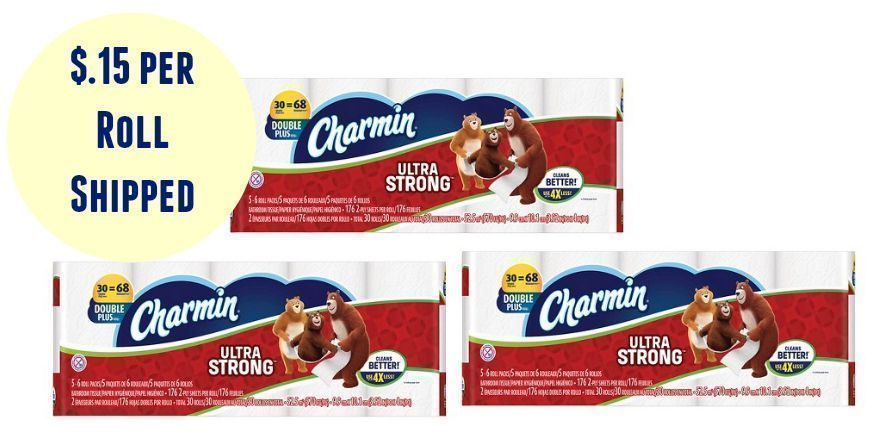 Target: 90 ct Double Plus Charmin Toilet Paper just $29 (Shipped)
