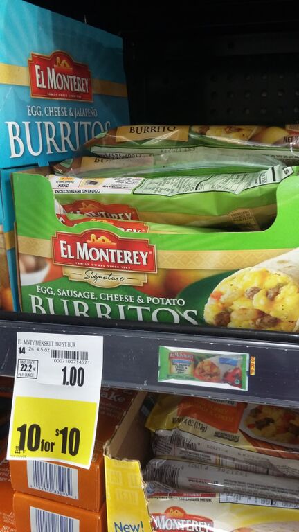 El monterey breakfast burritos coupons