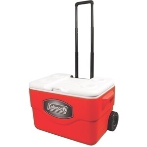 coleman rolling cooler 50 quart