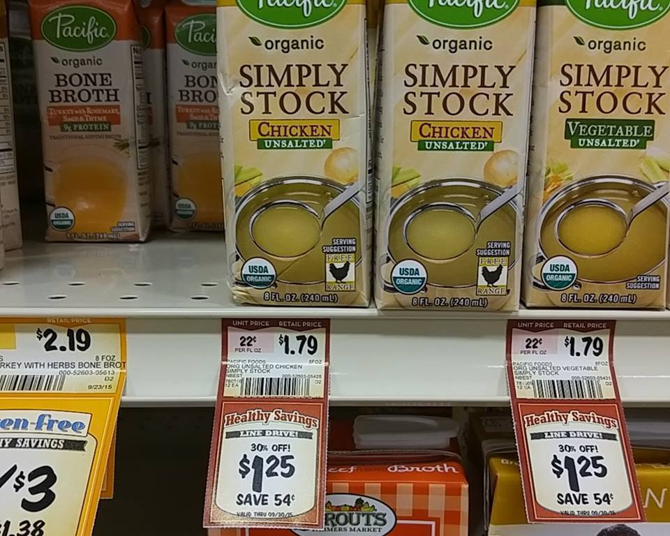 Sprouts: Pacific Organic Products as low as $.44 each ~ No Coupons Required
