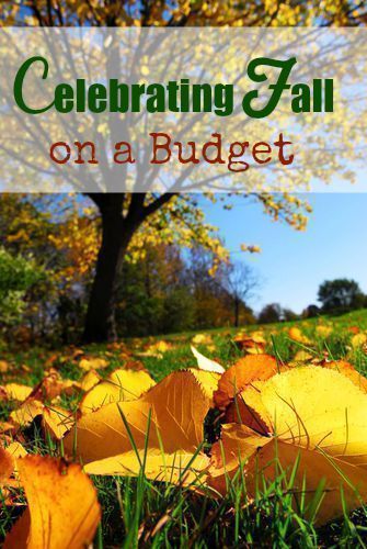 Celebrating Fall on a Budget