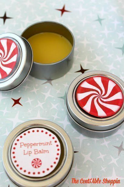 Homemade Peppermint Lip Balm