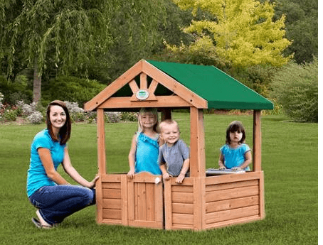 Walmart: Backyard Cozy Wooden Playhouse $99 + FREE Pick Up
