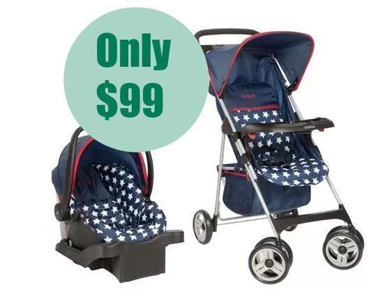 Cosco Commuter Compact Travel System just $99 + FREE Shipping (Reg. $150!)