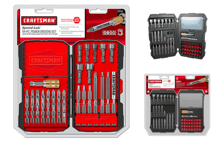 Sears: Craftsman 54 pc. Driving Set just $10.44