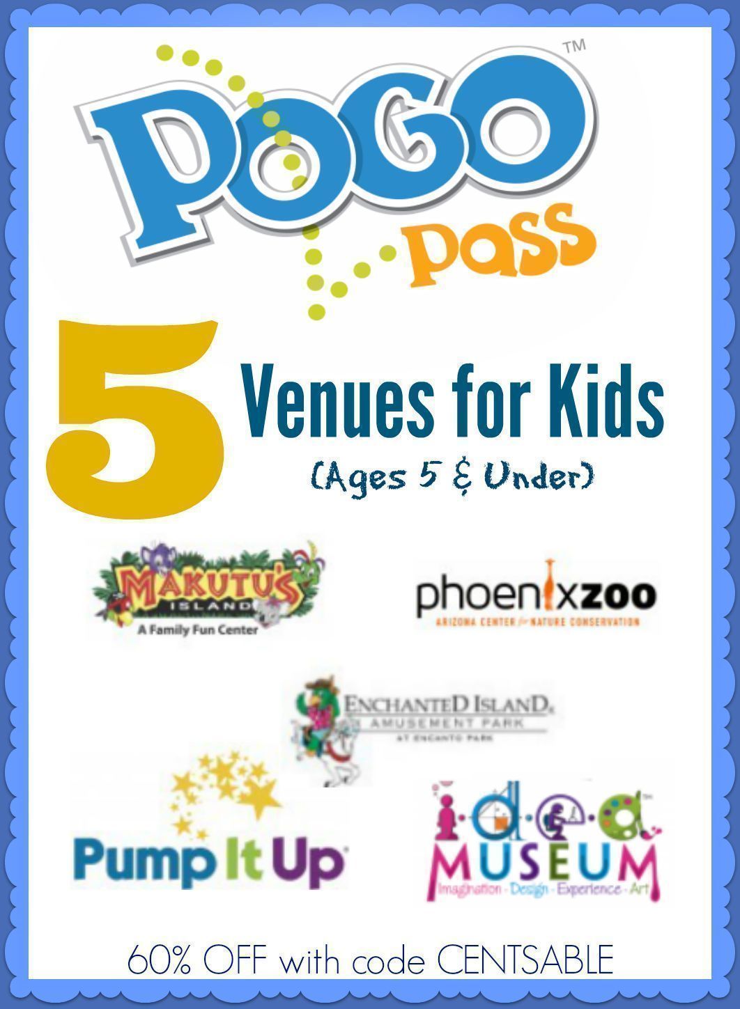 Top 5 POGO Pass Venues for Kids 5 and Under